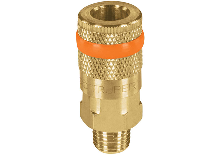 1/4" Khớp nối nhanh ống hơi Truper 19085 (COPLE-MA-1/4) 1/4" Khớp nối nhanh ống hơi Truper 19085 (COPLE-MA-1/4)