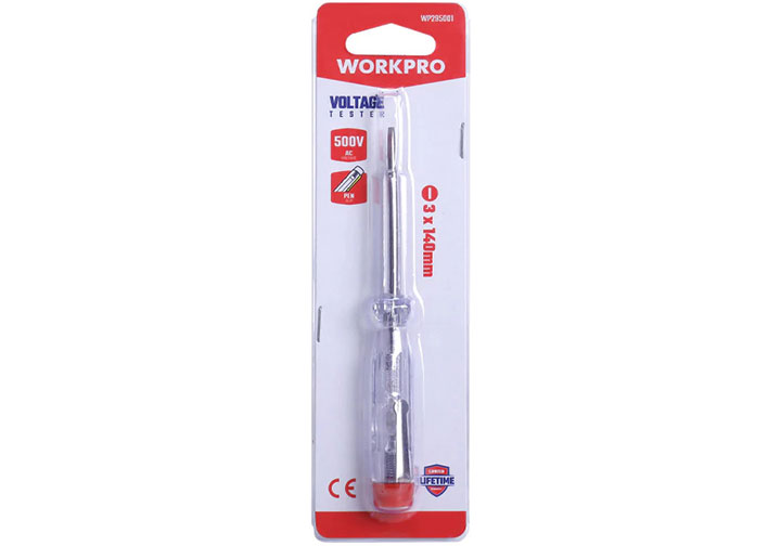143mm Bút thử điện Workpro WP295001 143mm Bút thử điện Workpro WP295001