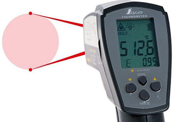 1500 độ C Máy đo nhiệt độ hồng ngoại Shinwa 73100 1500 độ C Máy đo nhiệt độ hồng ngoại Shinwa 73100