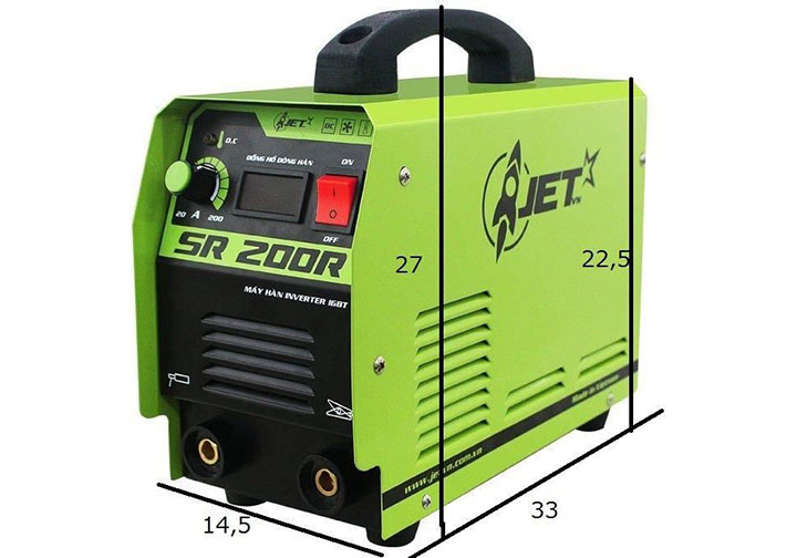 200A Máy hàn que điện tử inverter Hồng Ký SR-200R 200A Máy hàn que điện tử inverter Hồng Ký SR-200R
