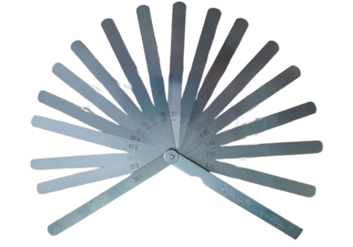 150x17 Dưỡng đo độ dày Asaki AK-139 150x17 Dưỡng đo độ dày Asaki AK-139