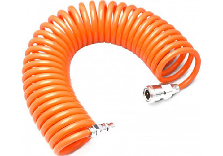 15m Cuộn dây hơi xoắn dẫn khí nén 15m Cuộn dây hơi xoắn dẫn khí nén