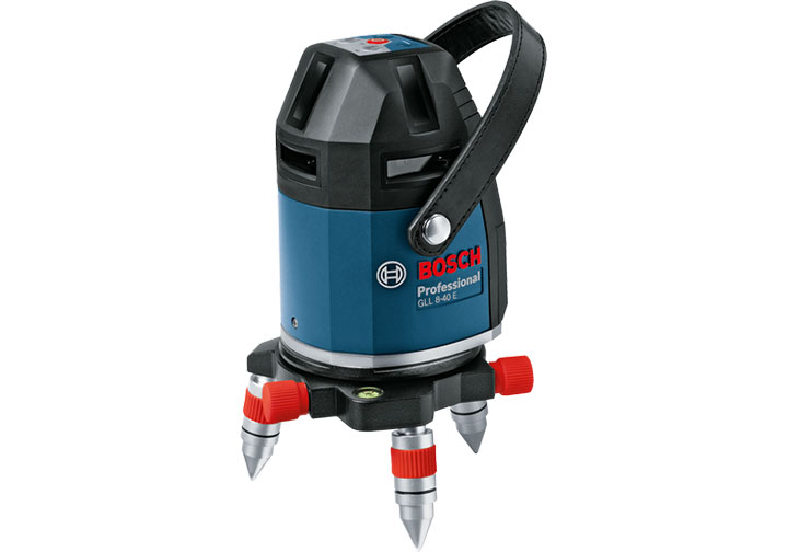 15m Máy cân mực 8 tia laser đỏ Bosch GLL 8-40 SET 15m Máy cân mực 8 tia laser đỏ Bosch GLL 8-40 SET