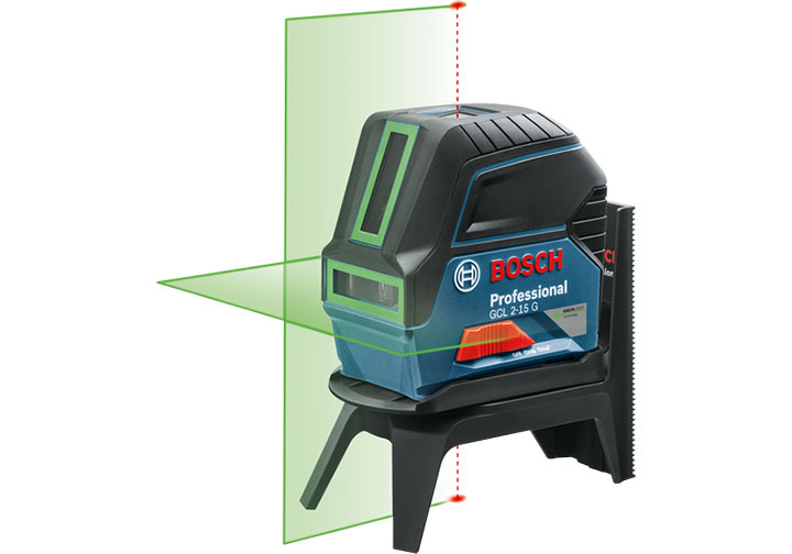 15m Máy cân mực tia laser xanh Bosch GCL 2-15 G 15m Máy cân mực tia laser xanh Bosch GCL 2-15 G