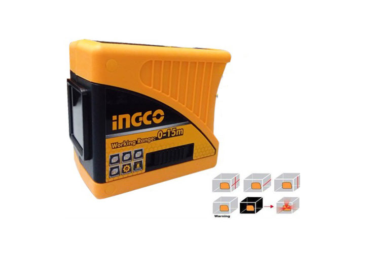 15m Máy cân mực tia laser xây dựng INGCO HLL156501 15m Máy cân mực tia laser xây dựng INGCO HLL156501