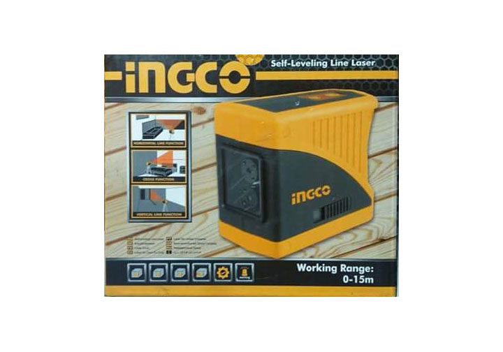 15m Máy cân mực tia laser xây dựng INGCO HLL156501 15m Máy cân mực tia laser xây dựng INGCO HLL156501