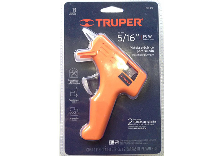 15W Súng dán keo dùng điện Truper 17535 (PIPE-5/16) 15W Súng dán keo dùng điện Truper 17535 (PIPE-5/16)