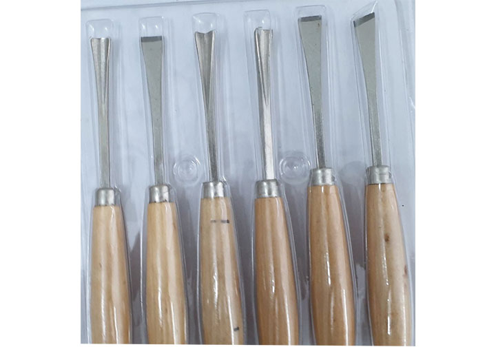 160mm Bộ đục chạm gỗ 6 chi tiết 160mm Bộ đục chạm gỗ 6 chi tiết