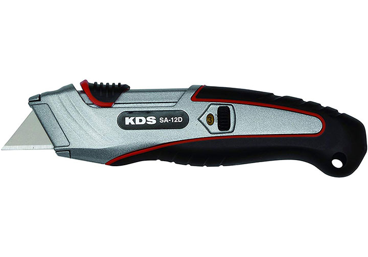 160mm Dao rọc cáp đa năng tự động rút KDS SA-12D 160mm Dao rọc cáp đa năng tự động rút KDS SA-12D