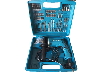 16mm Bộ máy khoan 74 chi tiết Makita HP1630X100 16mm Bộ máy khoan 74 chi tiết Makita HP1630X100