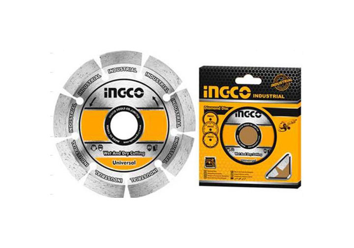 180(7")x22.2mm Hộp đĩa cắt gạch khô 5 lưỡi INGCO DMD011802M 180(7")x22.2mm Hộp đĩa cắt gạch khô 5 lưỡi INGCO DMD011802M
