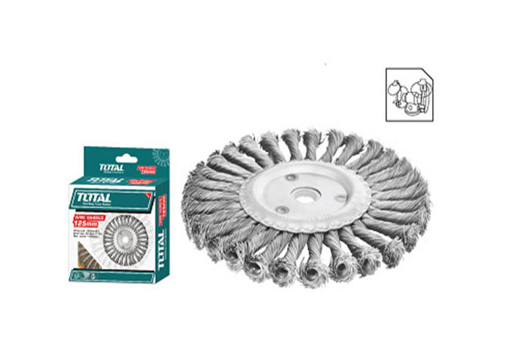 180mm Bánh cước thép xoắn Total TAC35071 180mm Bánh cước thép xoắn Total TAC35071
