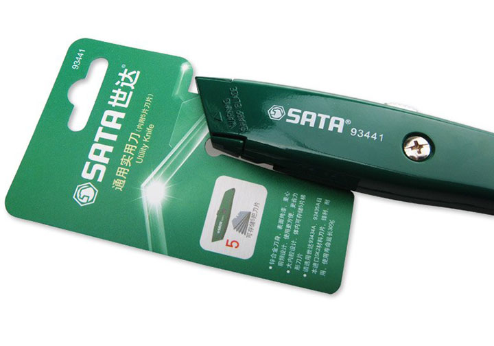18mm Dao rọc cáp đa năng Sata 93-441 (93441) 18mm Dao rọc cáp đa năng Sata 93-441 (93441)