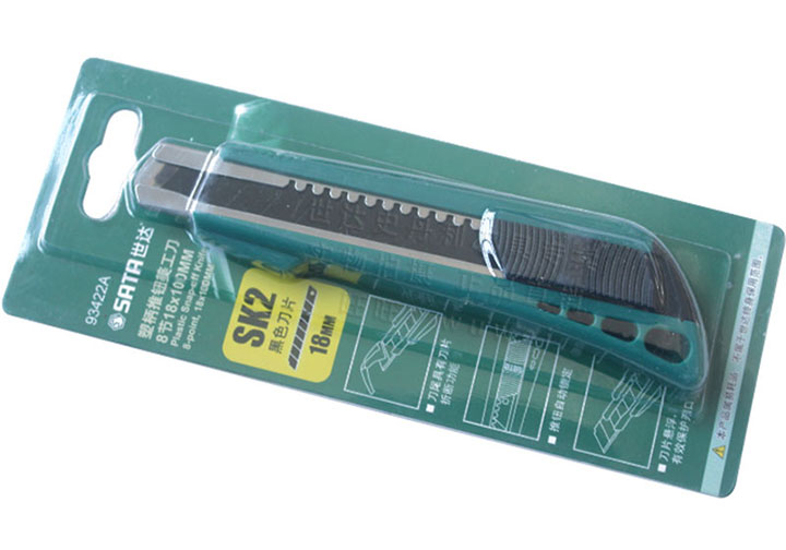18mm Dao rọc giấy chuyên dụng Sata 93-422A (93422A) 18mm Dao rọc giấy chuyên dụng Sata 93-422A (93422A)