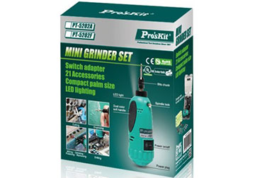 18V Bộ máy khoan, mài đa năng Proskit PT-5202F 18V Bộ máy khoan, mài đa năng Proskit PT-5202F