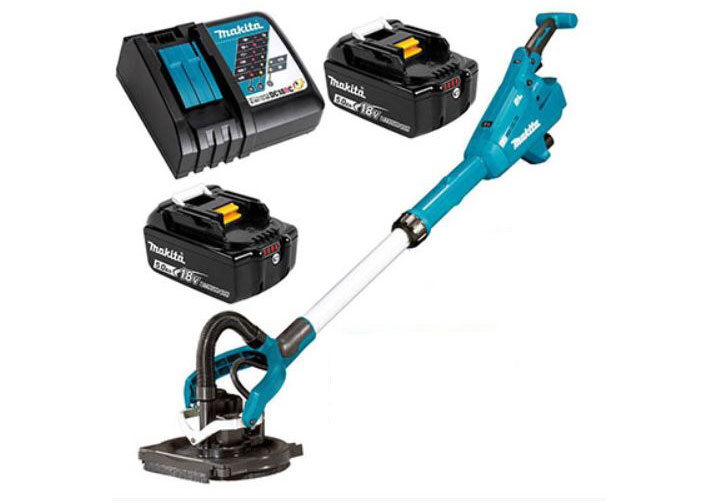 18V Máy chà nhám tường dùng pin 225mm Makita DSL800RTE 18V Máy chà nhám tường dùng pin 225mm Makita DSL800RTE