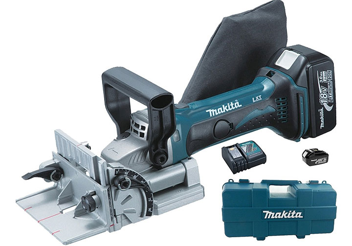 18V Máy ghép mộng dùng pin Makita DPJ180RFE 18V Máy ghép mộng dùng pin Makita DPJ180RFE