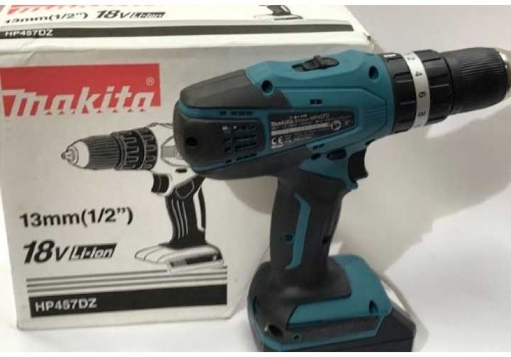 18V Máy khoan búa dùng pin Makita HP457DZ 18V Máy khoan búa dùng pin Makita HP457DZ