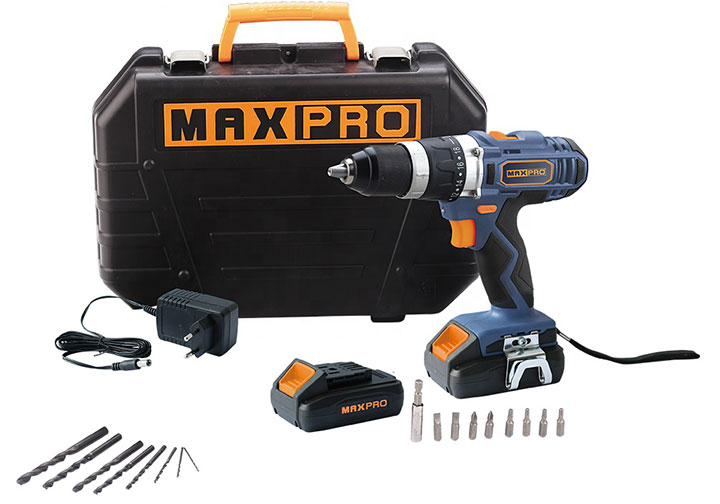 18V Máy khoan búa dùng pin Maxpro MPCD18HLI/2E 18V Máy khoan búa dùng pin Maxpro MPCD18HLI/2E