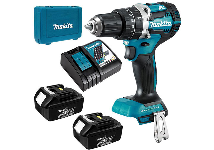 18V Máy khoan búa vặn vít dùng pin Makita DHP484RFE 18V Máy khoan búa vặn vít dùng pin Makita DHP484RFE