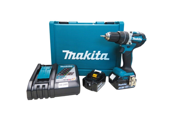 18V Máy khoan búa vặn vít dùng pin Makita DHP484RFE 18V Máy khoan búa vặn vít dùng pin Makita DHP484RFE