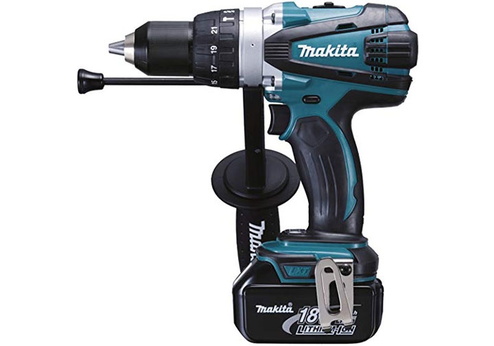 18V Máy khoan búa vặn vít dùng pin Makita DHP485SFE 18V Máy khoan búa vặn vít dùng pin Makita DHP485SFE