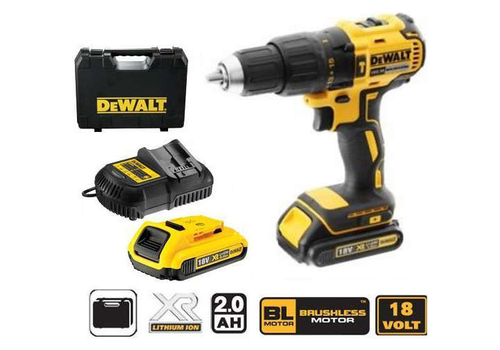 18V Máy khoan vặn vít động lực dùng pin Dewalt DCD778D2 18V Máy khoan vặn vít động lực dùng pin Dewalt DCD778D2
