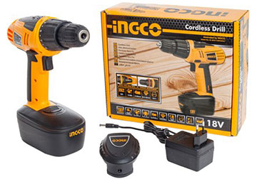 18V Máy khoan vặn vít dùng pin INGCO CDT08180 18V Máy khoan vặn vít dùng pin INGCO CDT08180