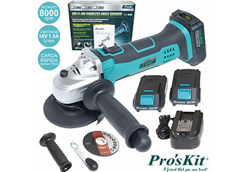 18V Máy mài góc dùng pin Proskit PT-1806F 18V Máy mài góc dùng pin Proskit PT-1806F