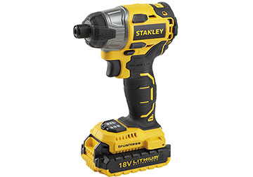 18V Máy vặn vít dùng pin không chổi than Stanley SBI201D2K 18V Máy vặn vít dùng pin không chổi than Stanley SBI201D2K