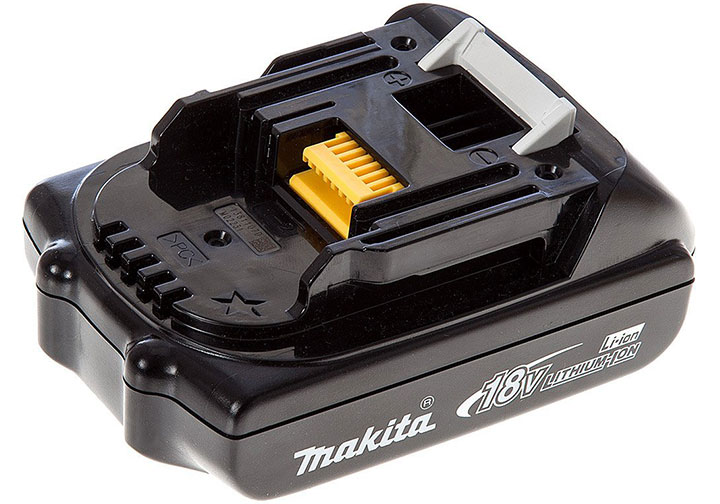 18V/1.5Ah Pin Lithium-Ion chân gài vàng Makita BL1815N 18V/1.5Ah Pin Lithium-Ion chân gài vàng Makita BL1815N
