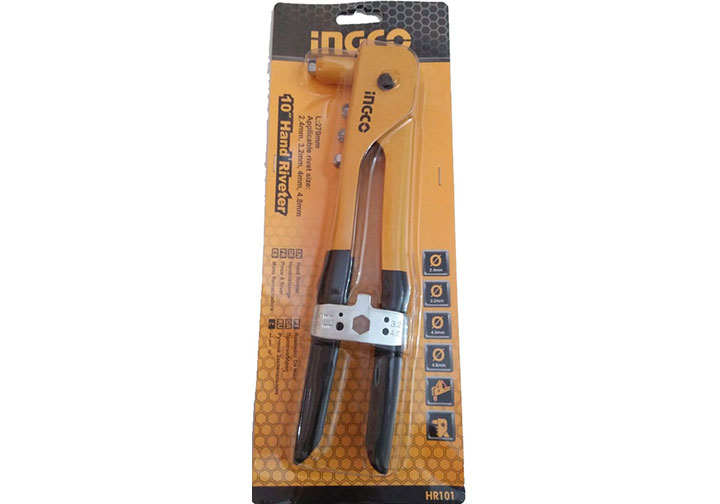 2.4,3.2,4,4.8mm Kìm rút đinh rivet INGCO HR101 2.4,3.2,4,4.8mm Kìm rút đinh rivet INGCO HR101