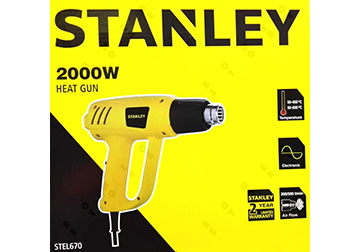 2000W Máy phun hơi nóng Stanley STEL 670 2000W Máy phun hơi nóng Stanley STEL 670