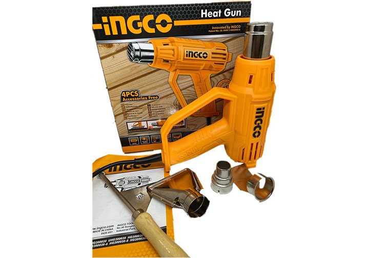 2000W Máy thổi hơi nóng Ingco HG200038 2000W Máy thổi hơi nóng Ingco HG200038
