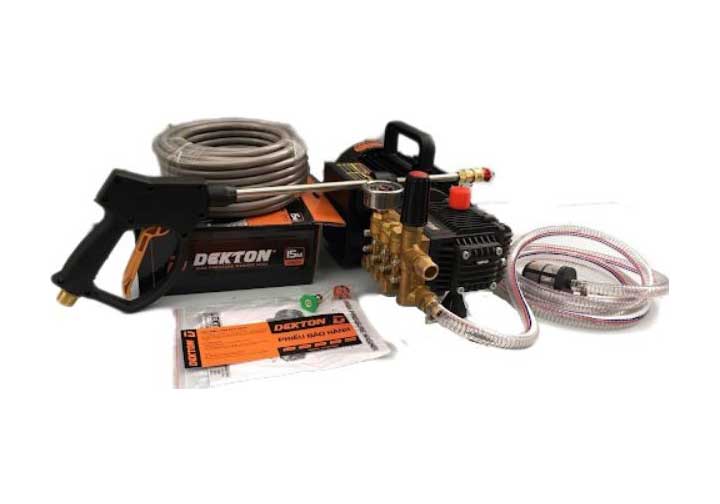2000W Máy xịt rửa xe cao áp Dekton DKT2000S 2000W Máy xịt rửa xe cao áp Dekton DKT2000S