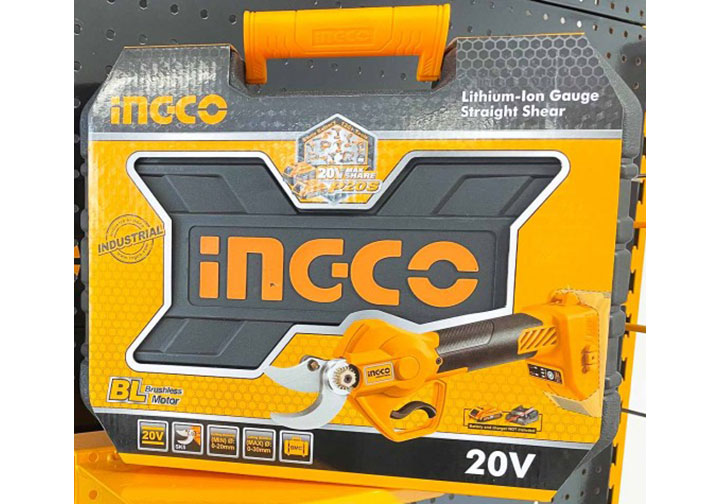 20V Máy cắt cành dùng pin (không chổi than) Ingco CSSLI2001 20V Máy cắt cành dùng pin (không chổi than) Ingco CSSLI2001