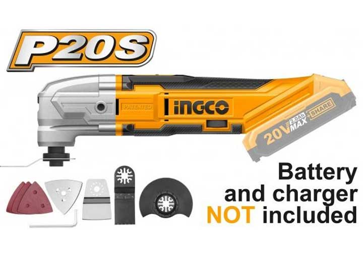 20V Máy cắt rung đa năng Ingco CMLI2001 20V Máy cắt rung đa năng Ingco CMLI2001