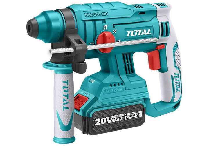 20V Máy khoan búa dùng pin Total TRHLI22012 20V Máy khoan búa dùng pin Total TRHLI22012