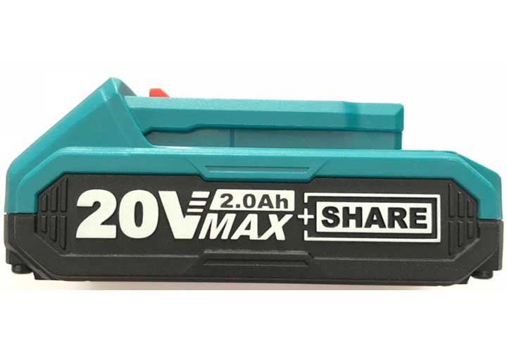 20V/2.0Ah Pin Lithium-ion Total TFBLI2001 20V/2.0Ah Pin Lithium-ion Total TFBLI2001