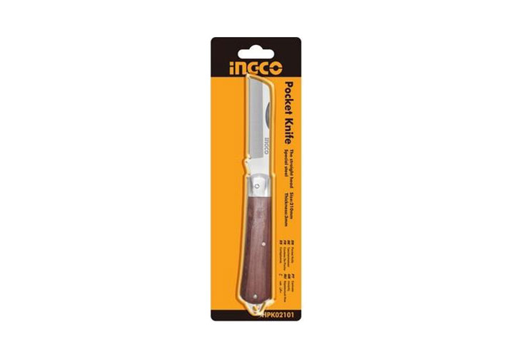 210mm Dao tước dây điện lưỡi thẳng INGCO HPK02101 210mm Dao tước dây điện lưỡi thẳng INGCO HPK02101