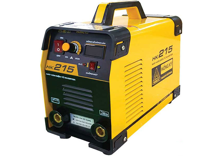 215A Máy hàn que điện tử inverter Hồng Ký HK215 215A Máy hàn que điện tử inverter Hồng Ký HK215