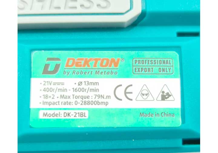 21V Máy khoan búa dùng pin Dekton DK-21BL 21V Máy khoan búa dùng pin Dekton DK-21BL