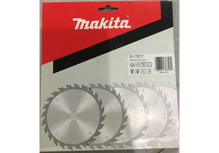 235X25.4X60T Lưỡi cưa hợp kim Makita B-17217 235X25.4X60T Lưỡi cưa hợp kim Makita B-17217