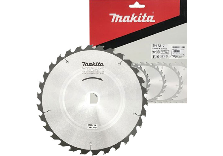 235X25.4X60T Lưỡi cưa hợp kim Makita B-17217 235X25.4X60T Lưỡi cưa hợp kim Makita B-17217