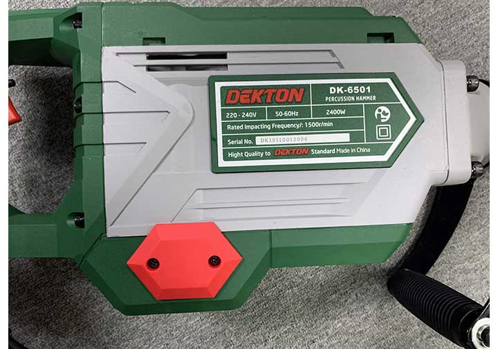 2400W Máy đục bê tông Dekton DK-6501 2400W Máy đục bê tông Dekton DK-6501