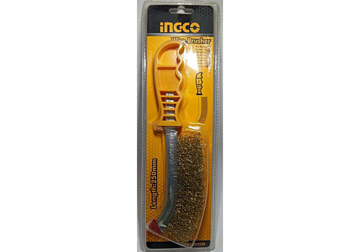 250mm Cọ thép tráng đồng INGCO HWB02250 250mm Cọ thép tráng đồng INGCO HWB02250