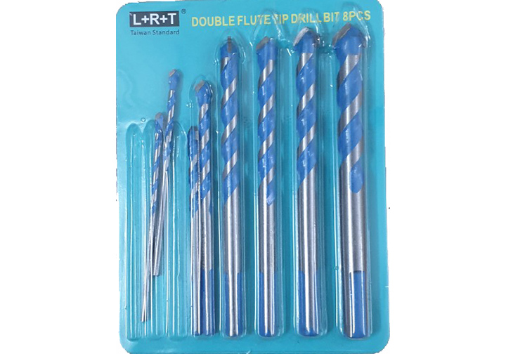 3-12mm Bộ mũi khoan bê tông 8 chi tiết L+R+T 3-12mm Bộ mũi khoan bê tông 8 chi tiết L+R+T