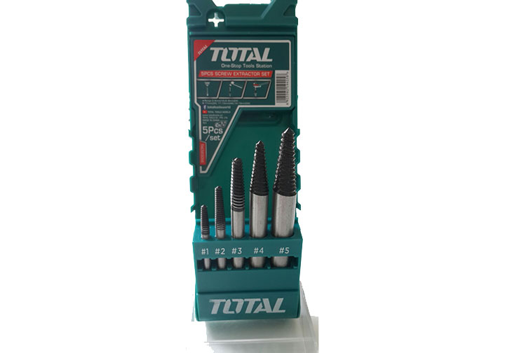 3-18mm Bộ mũi taro lấy ốc gãy 5 chi tiết Total TACSE0056 3-18mm Bộ mũi taro lấy ốc gãy 5 chi tiết Total TACSE0056
