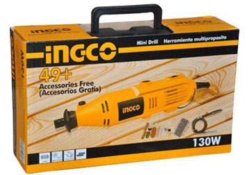 3.2mm Bộ máy khoan, mài mini 130W INGCO MG1308 3.2mm Bộ máy khoan, mài mini 130W INGCO MG1308