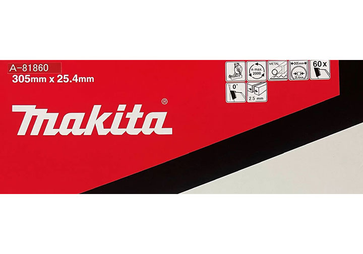 305mm Lưỡi cưa cắt sắt 60 răng (dùng cho máy LC1230) Makita A-81860 305mm Lưỡi cưa cắt sắt 60 răng (dùng cho máy LC1230) Makita A-81860